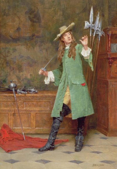 Dashing Cavalier（一对中的一个，另见59353） 作者 约翰·亚瑟·洛玛克斯